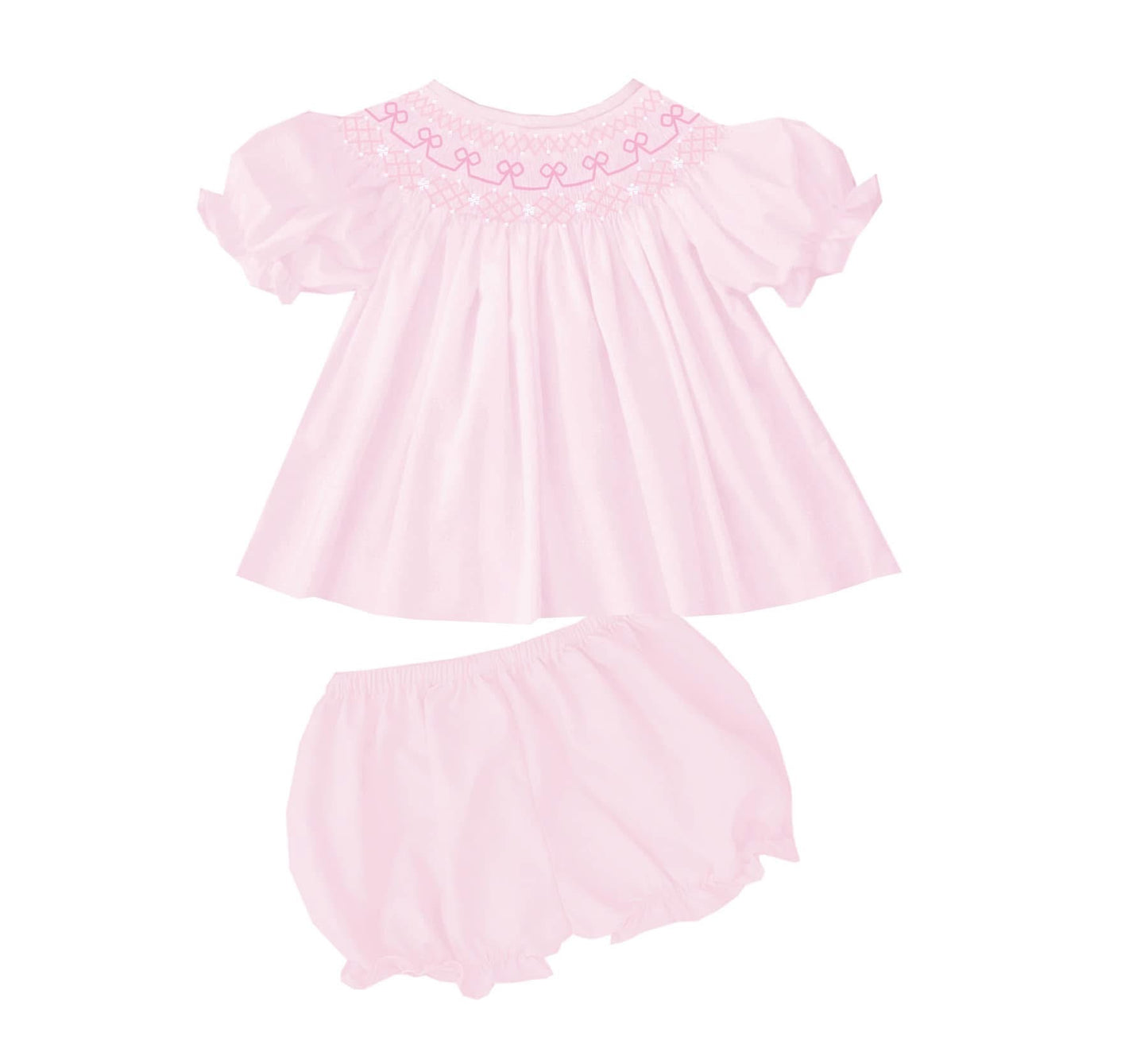 Sweet Bows + Pearls Smocked Collection